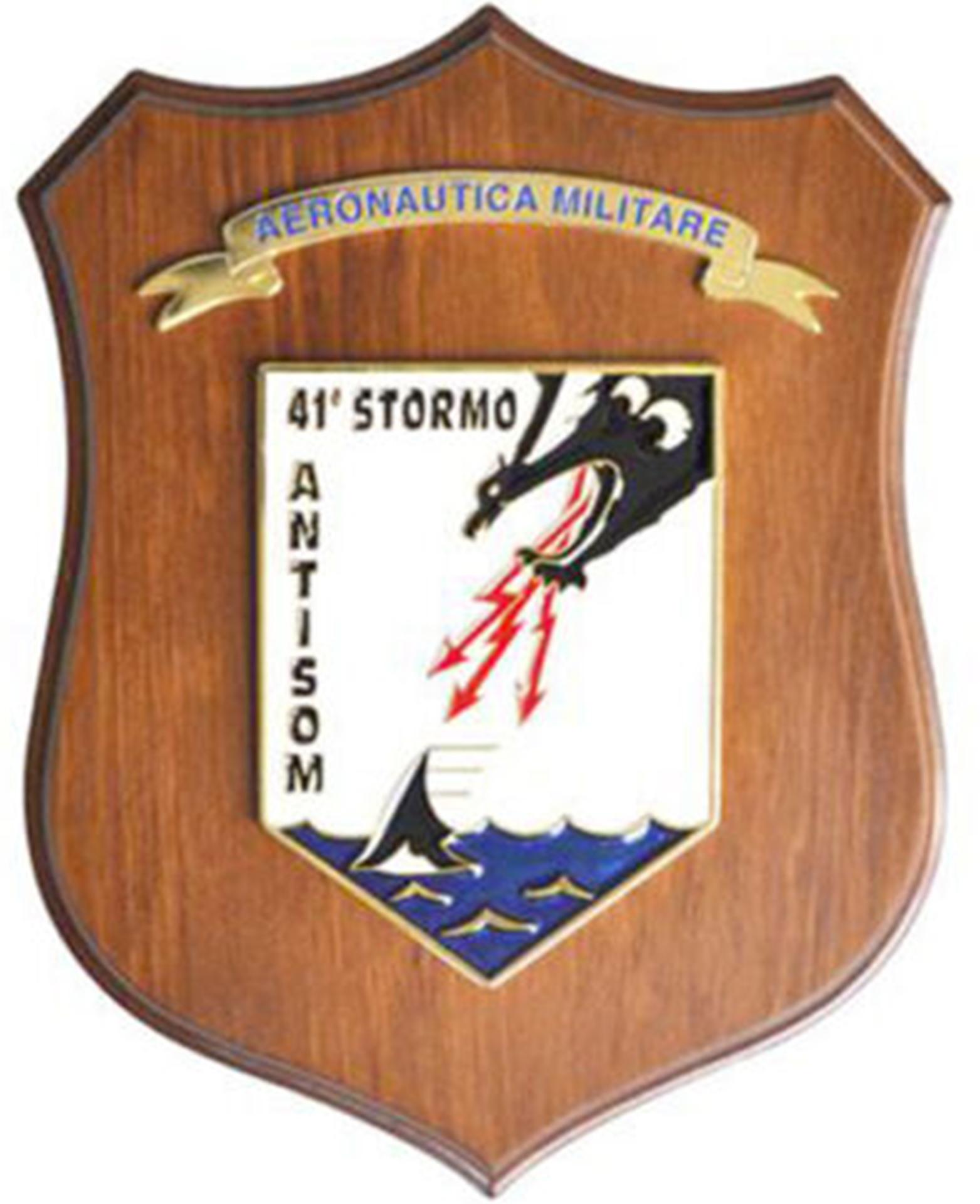 CREST ARALDICO art. AM0409 41° STORMO Antisom Aeronautica Militare P72-A